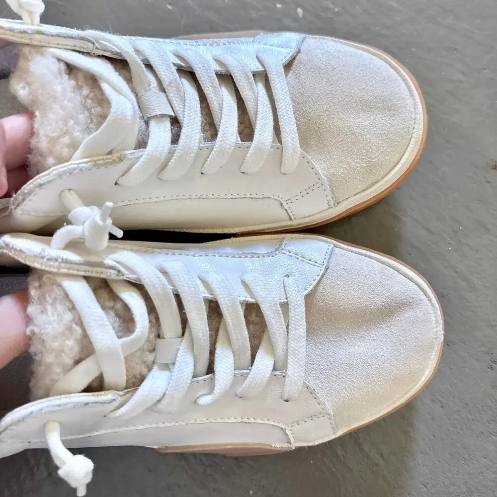 Dolce Vita Zina Plush Fashion Sneaker Women's 8